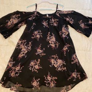 Black Floral Dress
